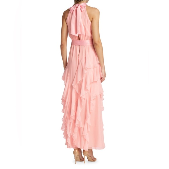 Alice + Olivia Emelia Silk Gown Women's. - Picture 6 of 11